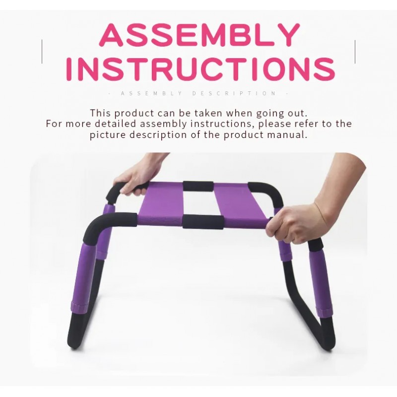 Удобный стул для секса Sex Love Chair Purple. Артикул: IXI63493