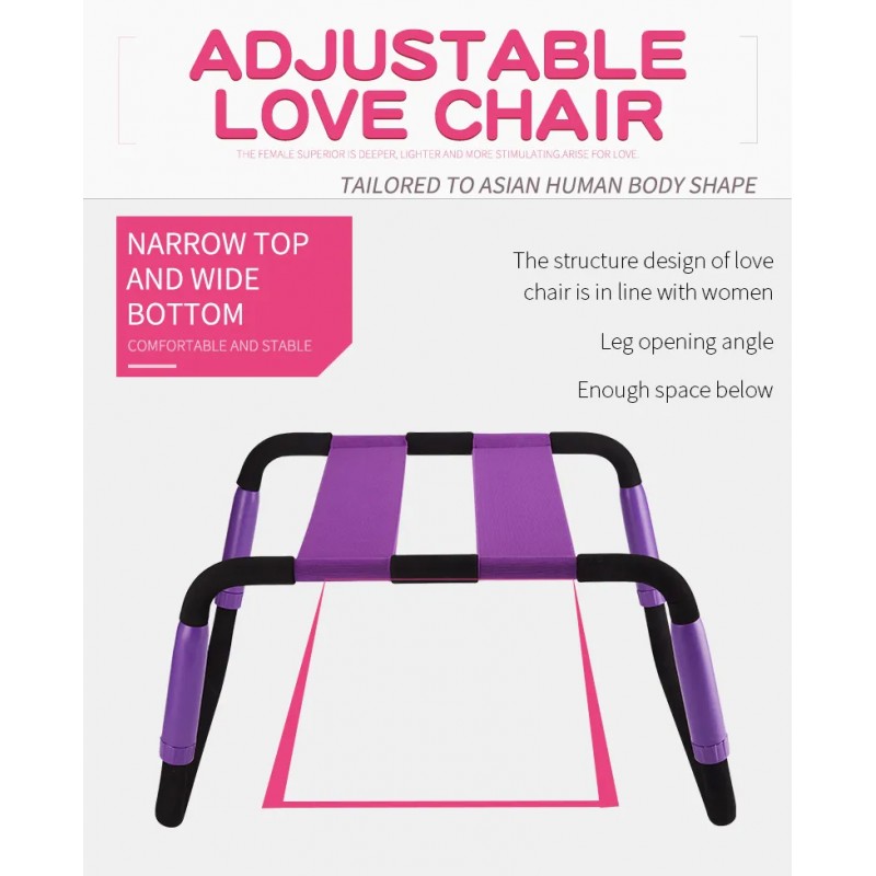 Удобный стул для секса Sex Love Chair Purple. Артикул: IXI63493