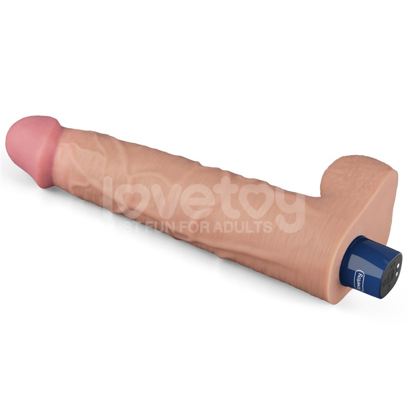 Мультискоростной вибратор Real Softee Rechargeable Vibrating Dildo 10.5. Артикул: IXI63523