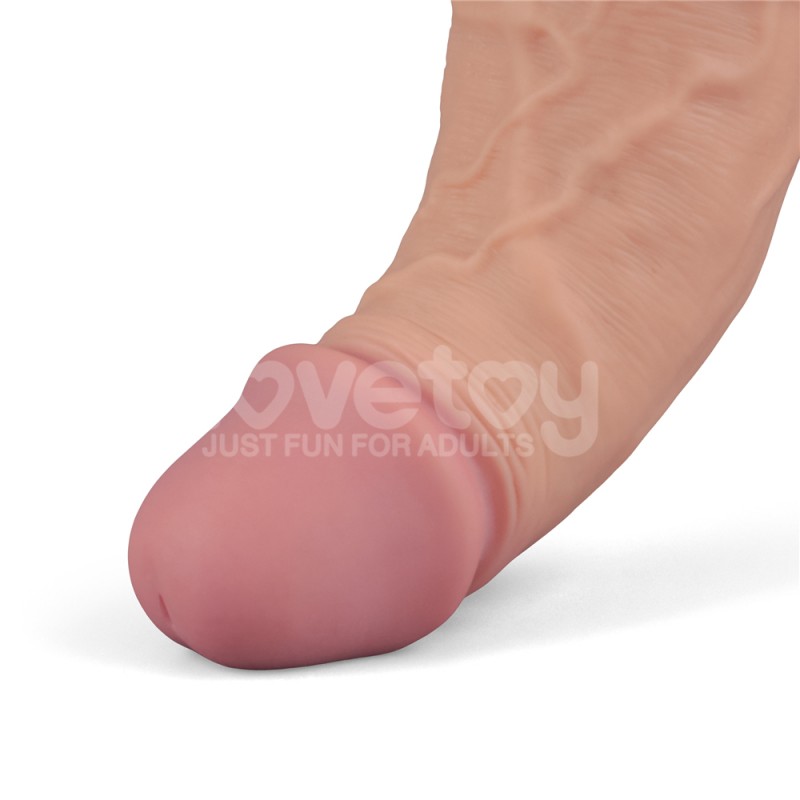 Мультискоростной вибратор Real Softee Rechargeable Vibrating Dildo 10.0. Артикул: IXI63524