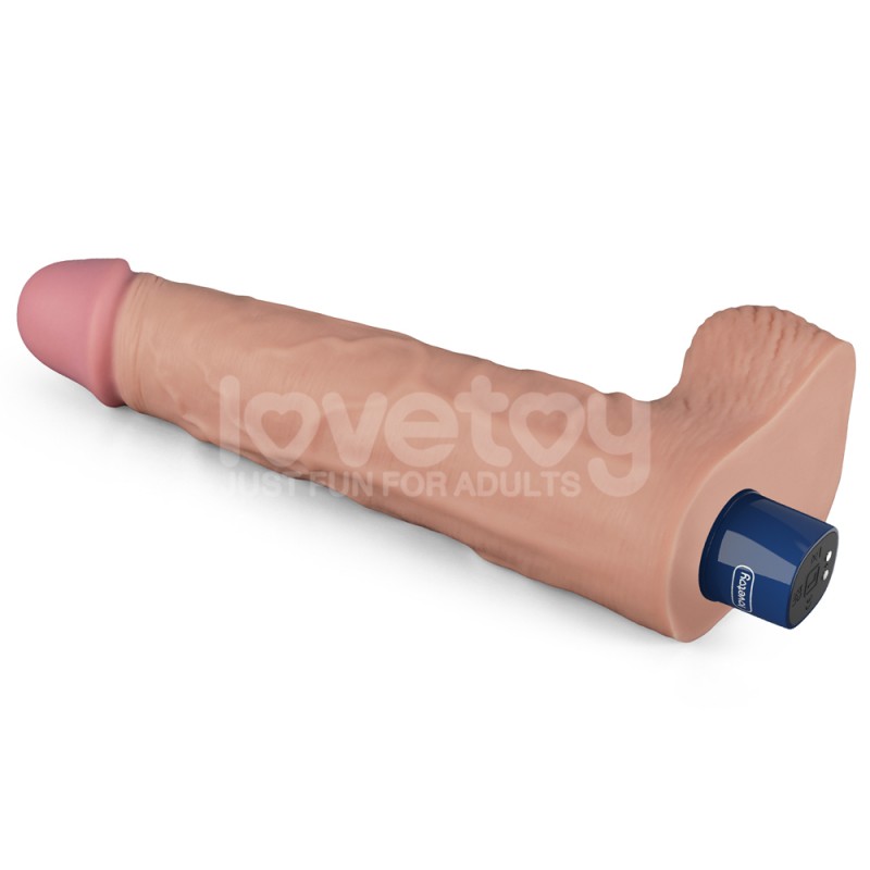 Мультискоростной вибратор Real Softee Rechargeable Vibrating Dildo 10.0. Артикул: IXI63524