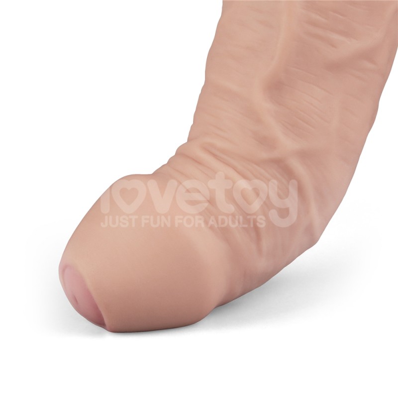 Мультискоростной вибратор Real Softee Rechargeable Vibrating Dildo 9.0. Артикул: IXI63526