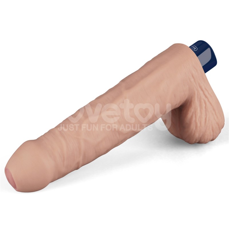 Мультискоростной вибратор Real Softee Rechargeable Vibrating Dildo 9.0. Артикул: IXI63526