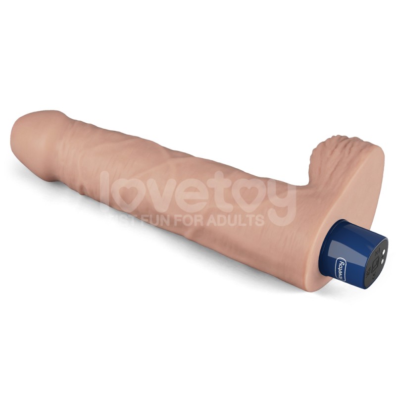 Мультискоростной вибратор Real Softee Rechargeable Vibrating Dildo 9.0. Артикул: IXI63526
