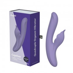 Quadruple Orgasm Vibrator Kissen Captive