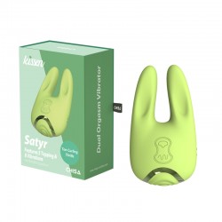 Dual Orgasm Vibrator Kissen Satyr