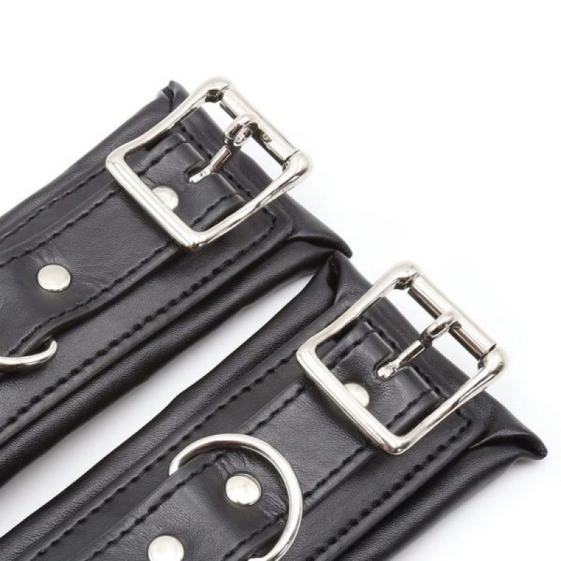 Бондажный комплект для фиксации Removable Hands Cuffs Spreader Bars Red. Артикул: IXI63544