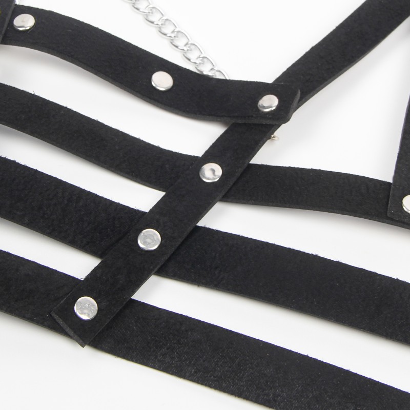 Punk All-match Trend Collar Belt Performance Jewelry Necklace. Артикул: IXI63573