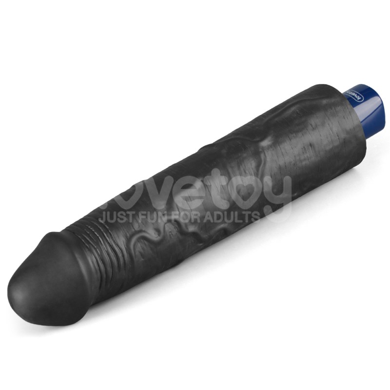 Вибратор мультискоростной Real Softee Rechargeable Vibrating Dildo Black 9.5. Артикул: IXI63578