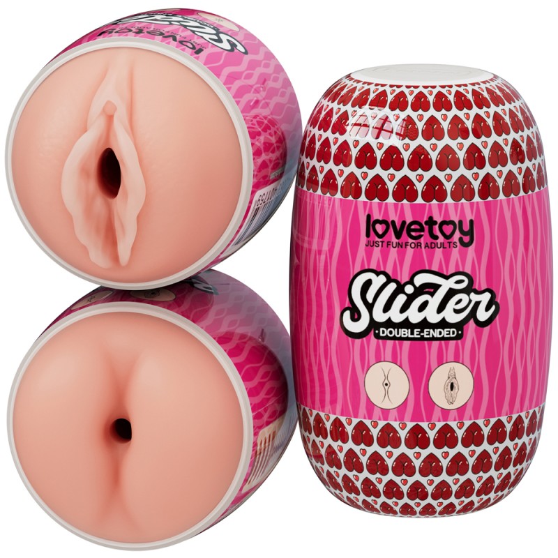 Мастурбатор для мужчин Slider Double-Ended Masturbator Ass and Vagina Flesh. Артикул: IXI63579