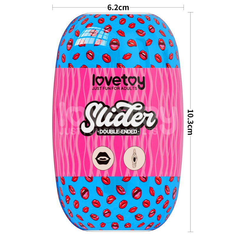 Slider Double-Ended Masturbator Mouth And Vagina Flesh. Артикул: IXI63582