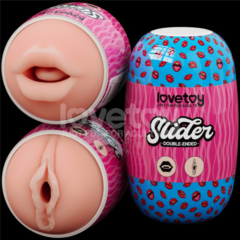 Slider Double-Ended Masturbator Mouth And Vagina Flesh. Артикул: IXI63582