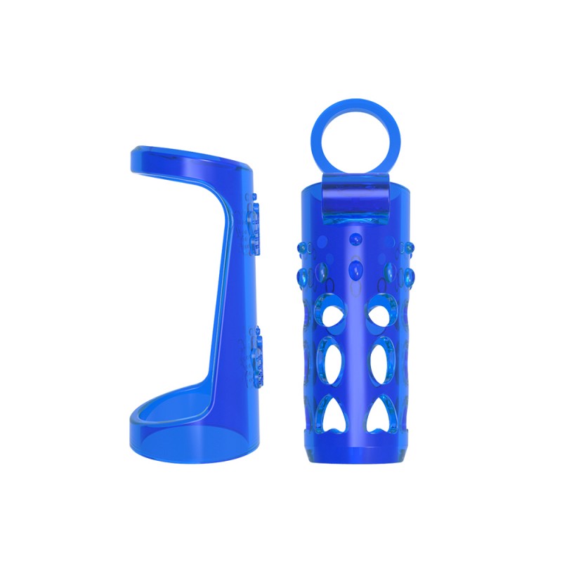 Насадки на пенис Double Enhancer Kit Blue. Артикул: IXI63590