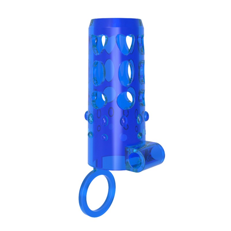 Насадки на пенис Double Enhancer Kit Blue. Артикул: IXI63590