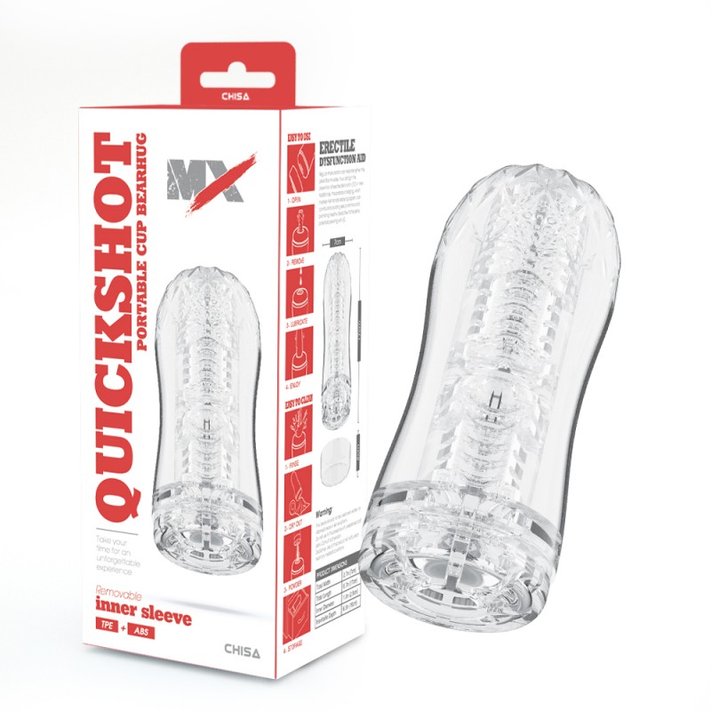 Masturbator For Men MX Quickshot Portable Cup Bearhug. Артикул: IXI63591