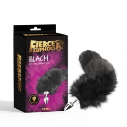      Blach Fox Tail Anal Plug