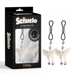    Senuaelo Butterfly Nipple Ties