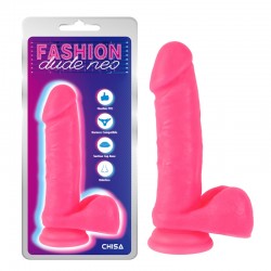    Dual Density Cock Dildo Pink 7.6