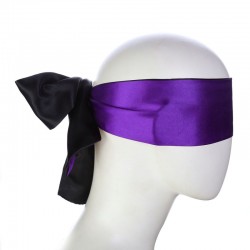       Blindfold Satin Purple