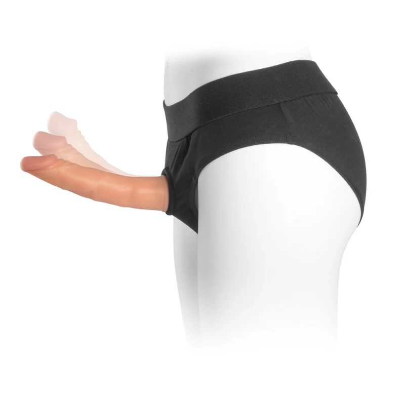 Versatile Unisex Strap-On Harness Briefs Dildo 7.5". Артикул: IXI63634