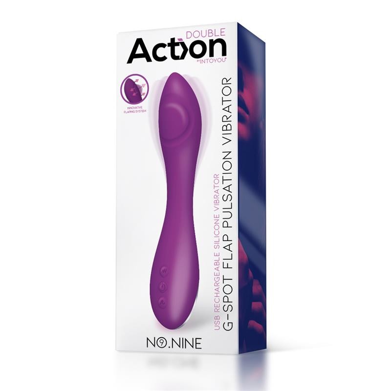 ACTION NO. NINE G-SPOT VIBRATOR FLAP FUNCTION MAGNETIC USB SILICONE. Артикул: IXI63638