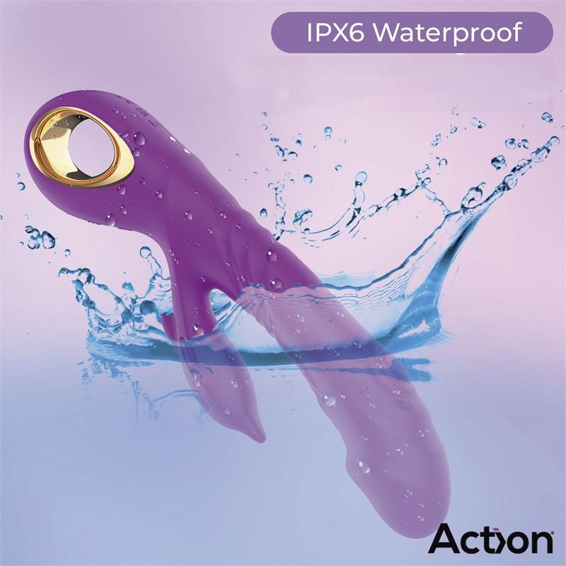 ACTION FLIPER VIBE WITH THRUSTING AND DOBLE PULSATION 3 MOTORS. Артикул: IXI63642