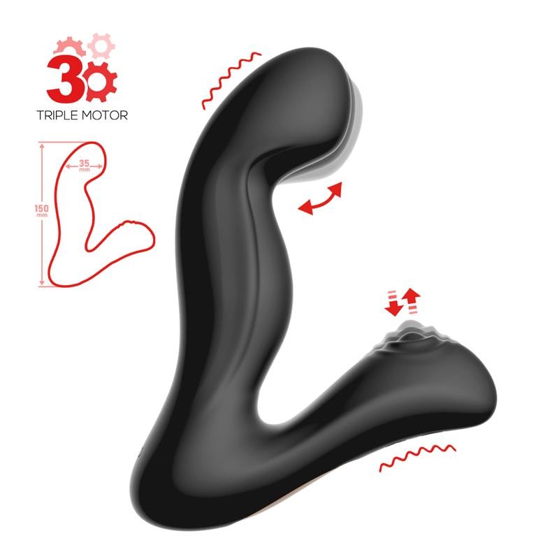 Массажер простаты Convo Prostate Massager Finger Wiggle Function. Артикул: IXI63644