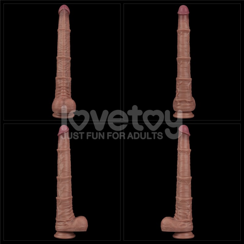 Фаллоимитатор гигант Dual Layered Bendable Silicone Cock XXL Flesh 16.0. Артикул: IXI63661