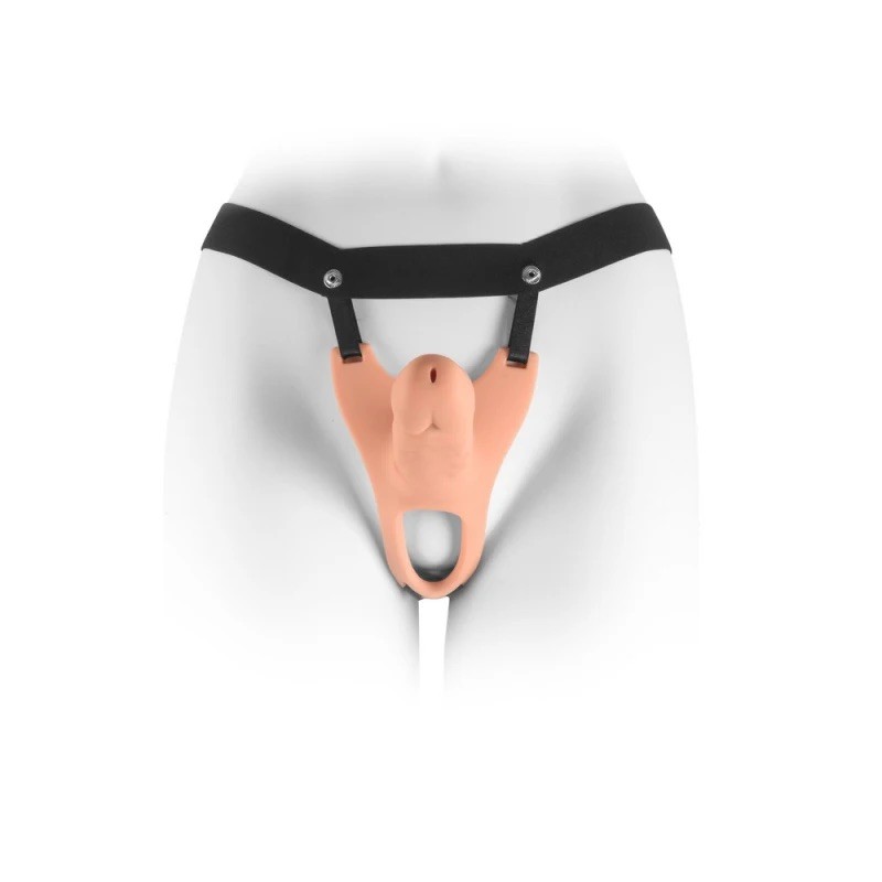 Strapon For Couples Soulmate Unisex Silicone Hollow Strap-On 6 Inch. Артикул: IXI63668
