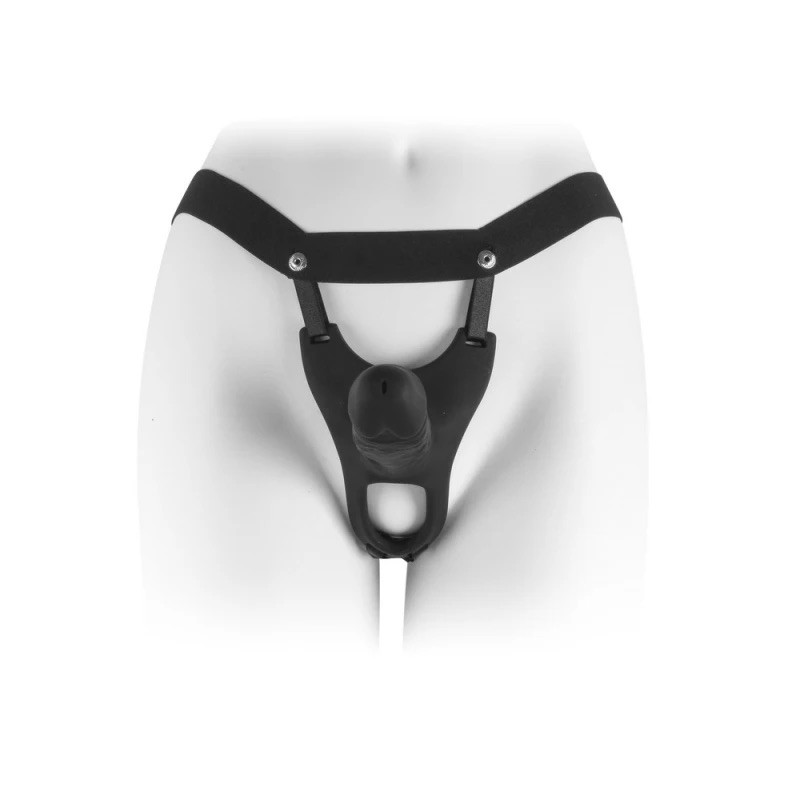 Страпон мужской Soulmate Unisex Silicone Hollow Strap-On 6.0. Артикул: IXI63672