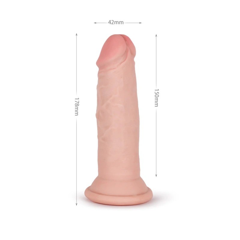 Фаллоимитатор на присоске Knight Cock 3D Triple Density Dildo 7.0. Артикул: IXI63674