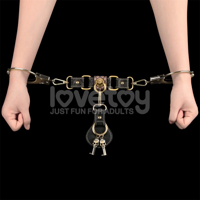 Стильные наручники Rebellion Reign Heavy Metal Handcuffs Bronze. Артикул: IXI63680