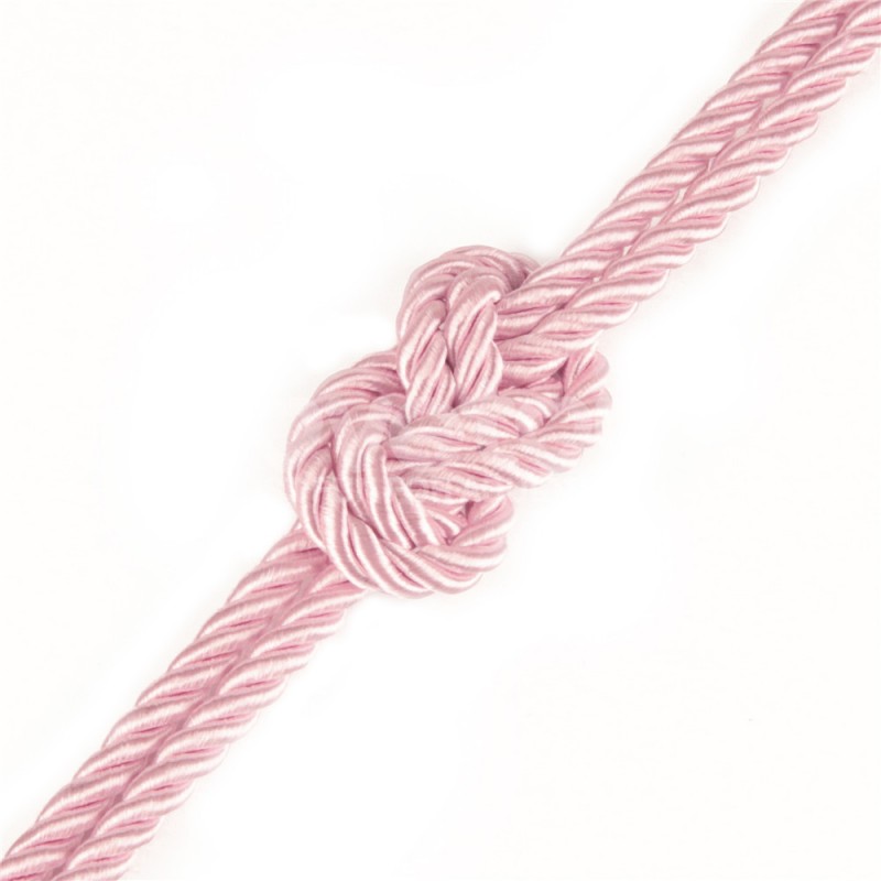 Розовая веревка для связывания Rebellion Reign Rose Silky Bondage Rope. Артикул: IXI63682