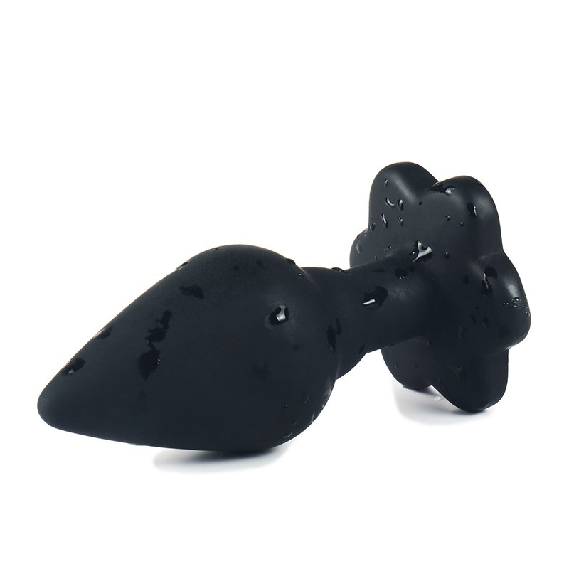 Black Butt Plug Silicone Anal Toy 3.6. Артикул: IXI63692