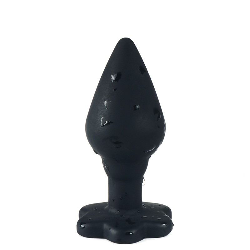 Black Butt Plug Silicone Anal Toy 3.6. Артикул: IXI63692