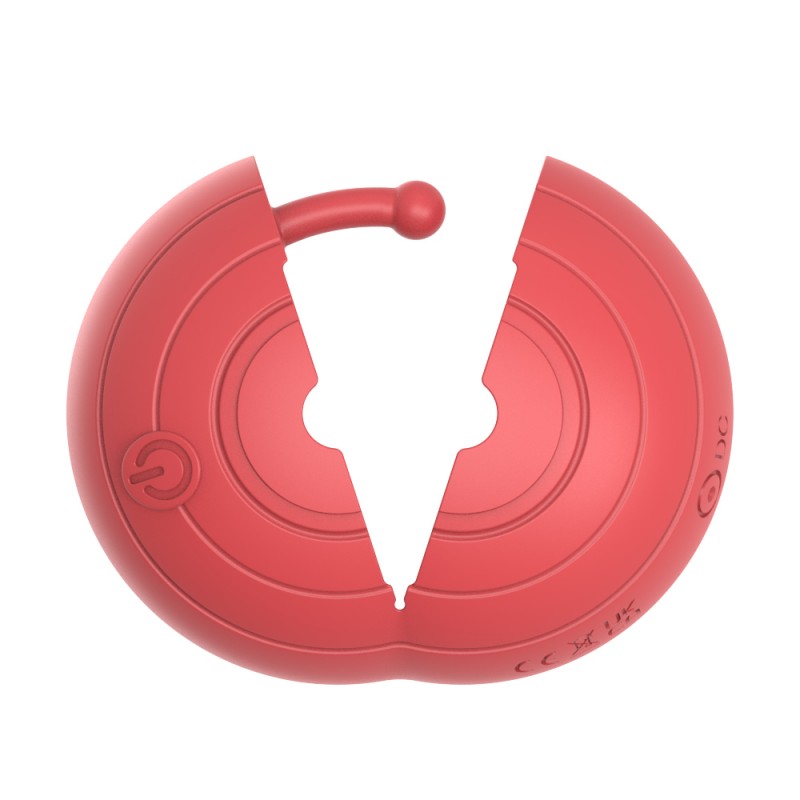 Вибростимулятор для сосков Donut Pin The Nipple Vibe With Remote Red. Артикул: IXI63707