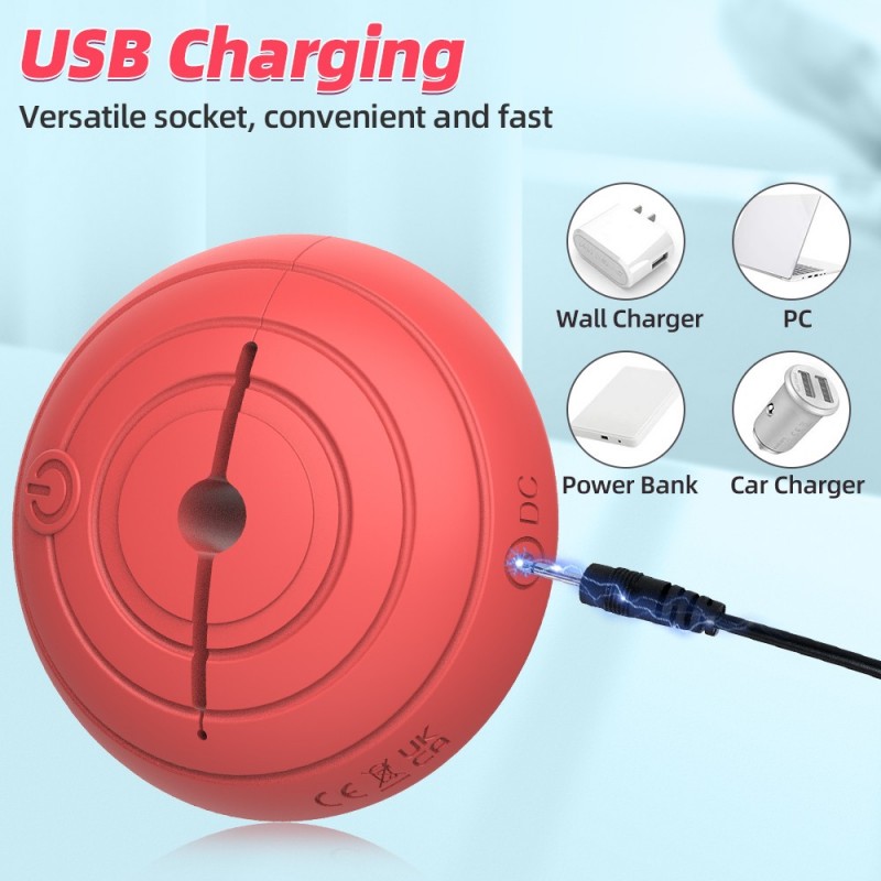 Вибростимулятор для сосков Donut Pin The Nipple Vibe With Remote Red. Артикул: IXI63707
