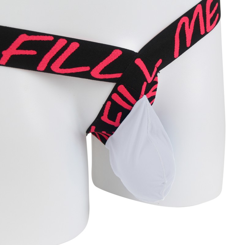 White Ice Silk Sexy Men Thong Underwear. Артикул: IXI63715