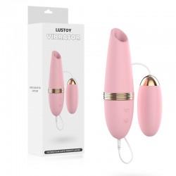 Lustoy 6-modes vibration + suction toy
