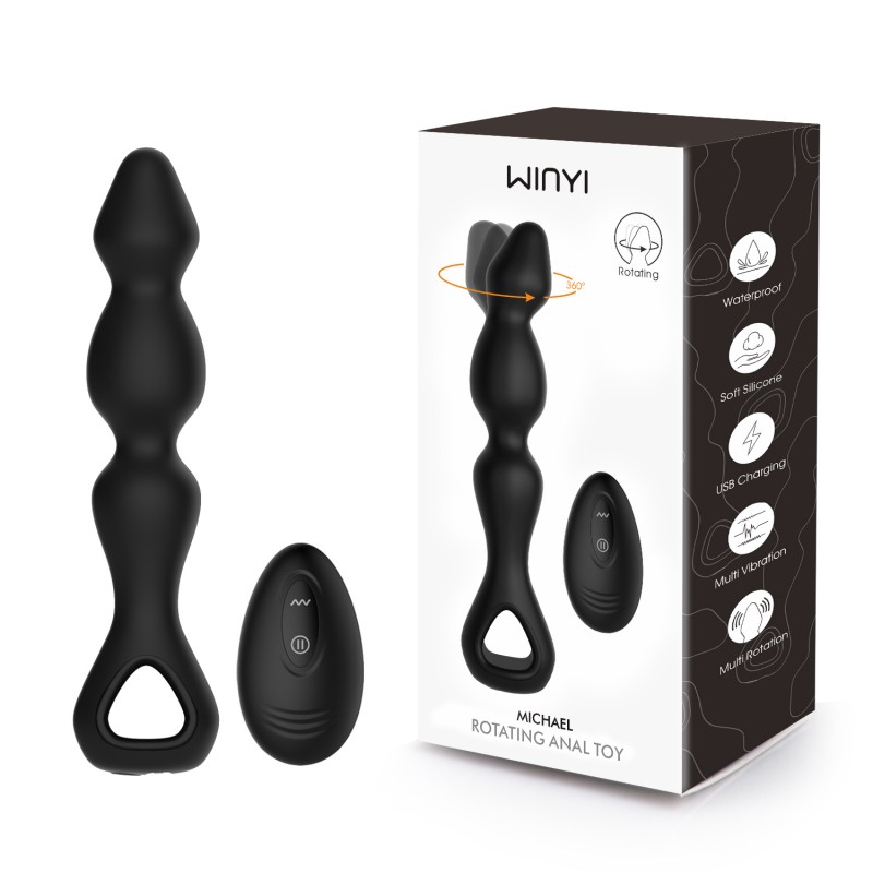 New Silicone Anal Bead Stick Vibrator-WY0686 MICHAEL by WINYI. Артикул: IXI63782