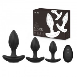    Mark Remote Anal Butt Plug Set
