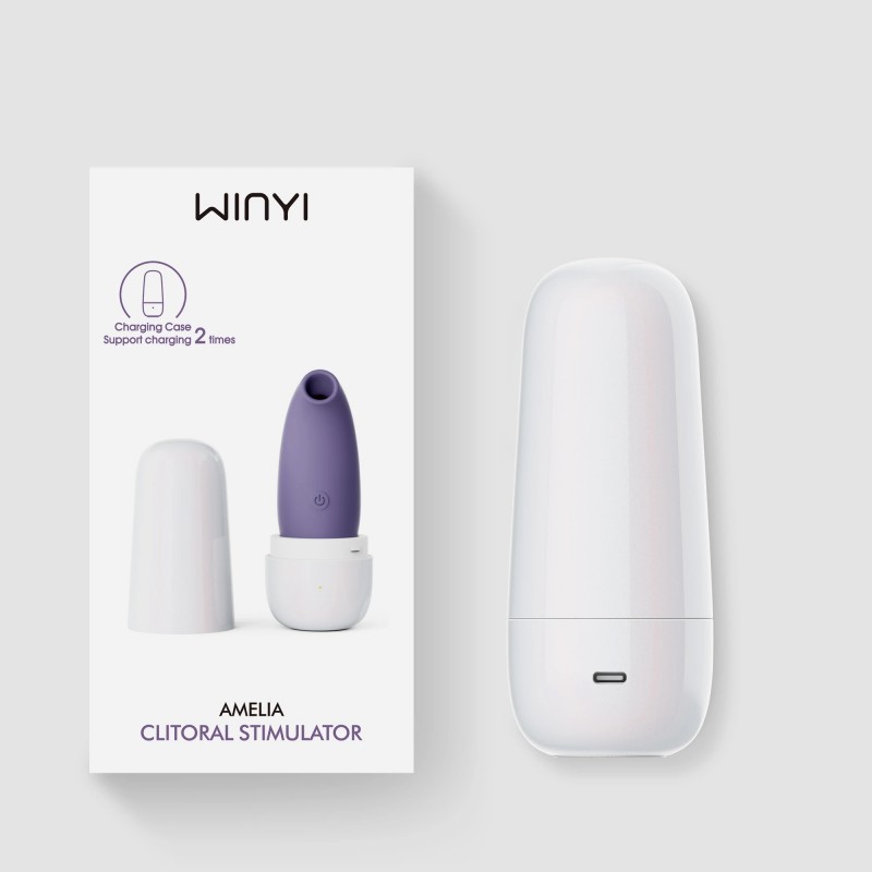 WINYI WY0639 Amelia-2024 New OEM ODM Clitorals Stimulator Vibrators with Charging Base. Артикул: IXI63788