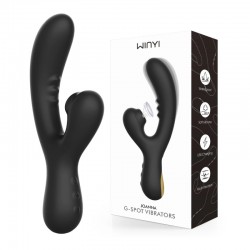 WY0546 JOANNA-Sex Toy Brinquedo Dual Vibradores Clitoris Sucking Vibrators Purple