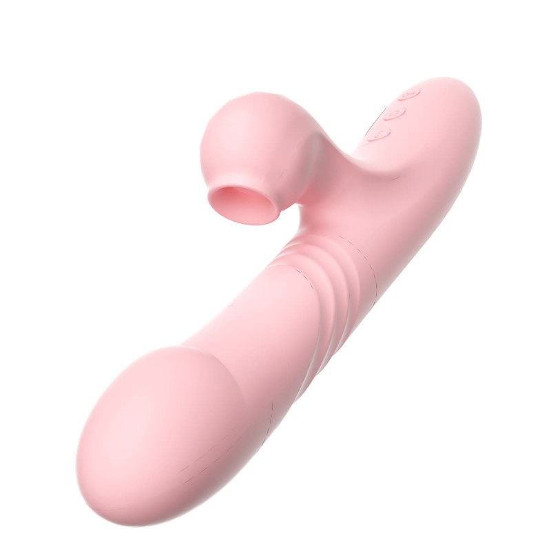Вибратор для женщин Stretching Suction Vibrator Pink. Артикул: IXI63804