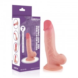 7 Sliding Skin Dual Layer Dong Flesh