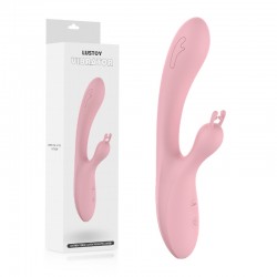 Lustoy 10-modes vibrator USB charging dual motor