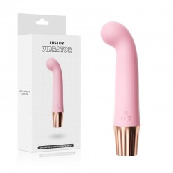 Lusoty USB charging vibrator 13.6*2.8cm pink