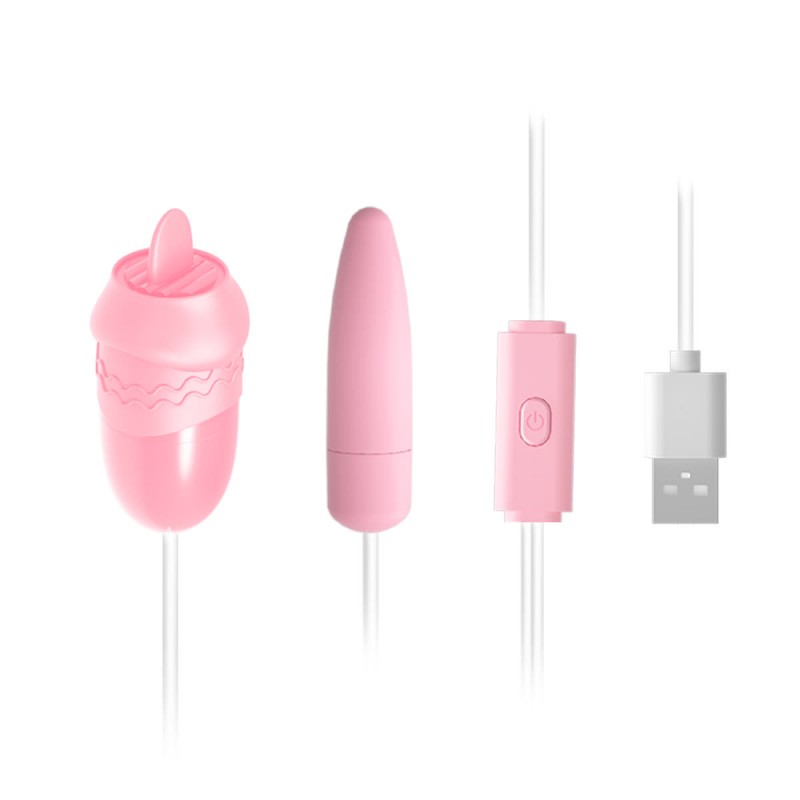 Lustoy 12-modes vibration + licking toy USB Charging. Артикул: IXI63876