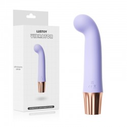 Lusoty USB charging vibrator 13.6*2.8cm purple