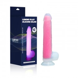     Luminous Silicone Dildo 10.0